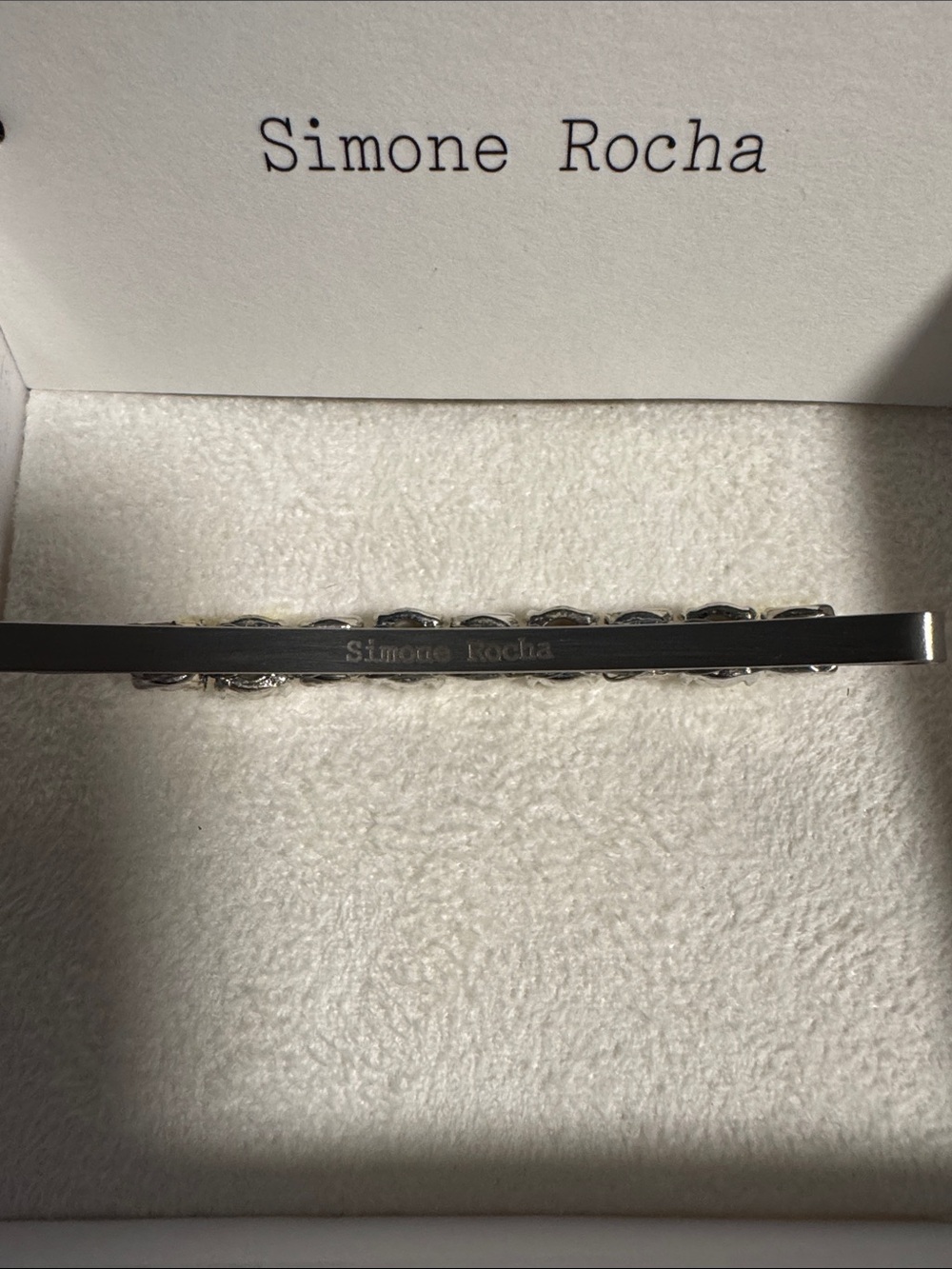 Simone Rocha White Box with Black Logo - Picture 3 of 4